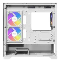 Antec CX500M Mini-tower Gaming-behuizing Wit Stoffilter - thumbnail