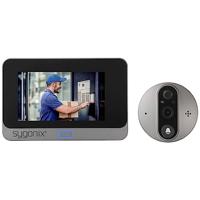 Sygonix Camera voor, Video-binnenunit voor Video-deurintercom via WiFi WiFi Grijs - thumbnail