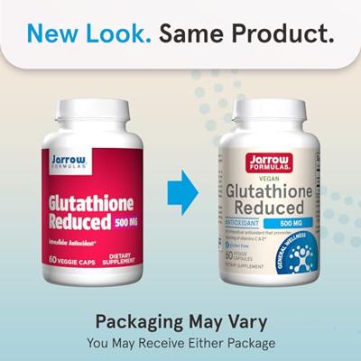 Glutathione Reduced 500mg 60v-caps - thumbnail