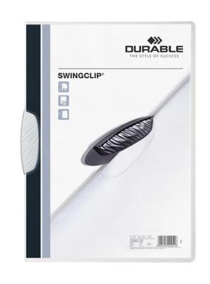 Durable klemmap Swingclip wit