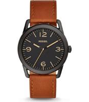 Horlogeband Fossil BQ2305 Leder Bruin 22mm - thumbnail