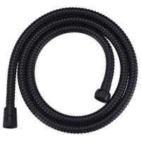 Metalen Doucheslang Wiesbaden Mat Zwart 150 cm - thumbnail