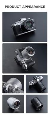 TTArtisan APS-C AF 56mm F/1.8 Sony E-mount, zilver