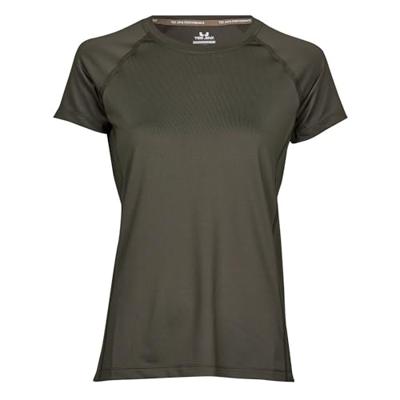 Tee Jays TJ7021 Women´s CoolDry Tee - Deep Green - S