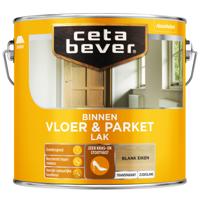 Cetabever Vloer en Parket Lak Binnen Transparant Zijdeglans - Blank Eiken - 2,5 liter - thumbnail