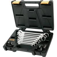 IRONSIDE 117335 Ringsleutel met ratelset Sleutelbreedte (metrisch) 8 - 19 mm - thumbnail