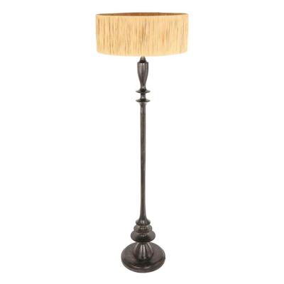 Steinhauer VloerlampBois met strokleurige kap - 3775ZW