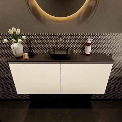 MONDIAZ FOWY toiletmeubel 120cm kleur talc. Waskom positie midden kleur urban | urban. Zonder kraangat