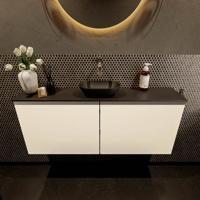 MONDIAZ FOWY toiletmeubel 120cm kleur talc. Waskom positie midden kleur urban | urban. Zonder kraangat - thumbnail