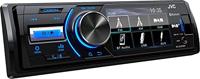 JVC Kd-X561Dbt USB-Autoradio, met DAB+, Bluetooth en 3 Inch Tft-Kleurendisplay, Achteruitrijcamera-Ingang, Aux-Ingang, Mp3, Dsp, 4 X 45 Watt, Zwart - thumbnail