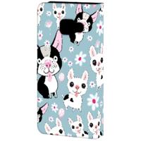 Samsung Galaxy A3 2017 | Telefoonhoesje | Met pasjeshouder | Hondjes - thumbnail