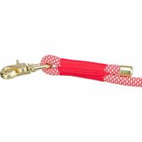 TRIXIE SOFT ROPE HONDENRIEM VERSTELBAAR ROOD / CREME 200X1 CM - thumbnail