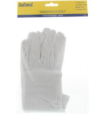 DuoProtect Verbandhandschoen Katoen Large