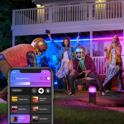 Philips Hue Hue LED-strip 70985300 Lightstrip Outdoor LED vast ingebouwd 37.5 W Warmwit