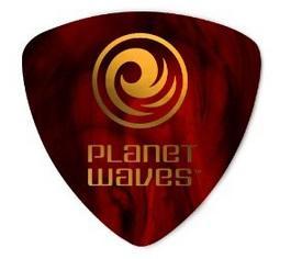 D'Addario 2CSH7-10 shell-color celluloid plectra 10-pack extra heavy wide shape D'Addario 2CSH7-10 shell-color celluloid plectra 10-pack extra heavy wide shape