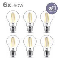 Philips Ledlamp 6 Stuks Cl A60 Cl Nd 60w E27 - thumbnail
