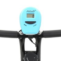 vidaXL Hometrainer X-bike magnetisch met hartslagmeter zwart en blauw - thumbnail