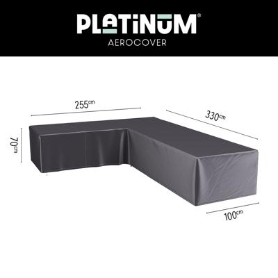 Platinum AeroCover | Loungesethoes 330 x 255 x 100 x 70(h) | L-vorm Links Platinum AeroCover | Loungesethoes 330 x 255 x 100 x 70(h) | L-vorm Links