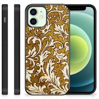 Hoesje TPU iPhone 12 Mini Barok Goud Hoesje TPU iPhone 12 Mini Barok Goud