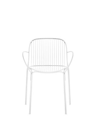 Kartell Hiray armstoel Wit Kartell Hiray armstoel Wit