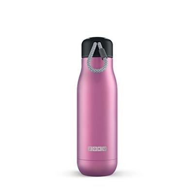 Zoku Hydration 500ml roze/grijze drinkbeker