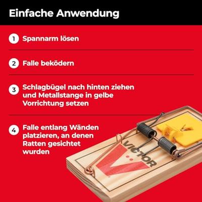 Protect Home Rattenval Hout - Ongediertebestrijding - 1 stuk - thumbnail