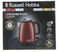 Waterkoker Russell Hobbs 24992-70 1 L 2400W Rood Roestvrij staal Plastic/Roestvrij staal 2400 W 1 L - thumbnail