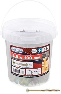 Connex Pz-Schroef 6.0X100 Vz Emmer 85St - B30046 Connex Pz-Schroef 6.0X100 Vz Emmer 85St - B30046