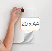 Nobo magneten, voor whiteboard, 38 mm, zwart, pak van 10 stuks - thumbnail