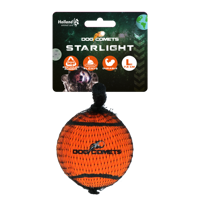 Dog Comets Tennisbal Starlight L Oranje - thumbnail