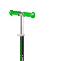 Rebel ZAB0121G - Driewielige kids step Kids Wheels - Vanaf 3 jaar - Zwart/groen - thumbnail