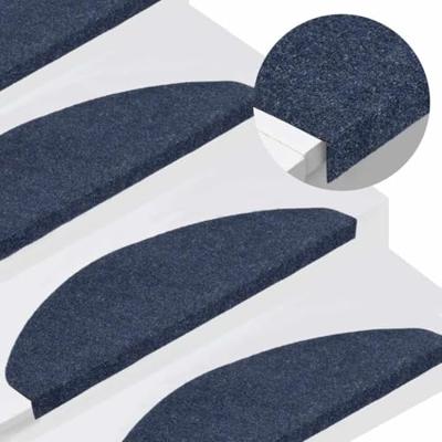 Trapmatten zelfklevend 30 st 65x22,5x3,5 cm blauw