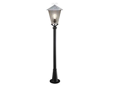Vloerlamp Benu met gegalvaniseerd armatuur