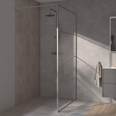 Saqu Devine Stabilisatie Set tbv zijwand Geborsteld Grijs