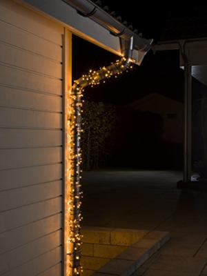 Kerstboomverlichting voor buiten - 120 micro LEDs - 19 meter - Kerstverlichting - Lichtsnoer - thumbnail