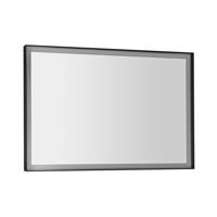 Badkamerspiegel Sapho Sort Led 100x70 cm LED-Verlichting Frame Mat Zwart - thumbnail