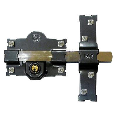 Veiligheidsslot Fac 101-l/105 Staal Donker grijs 50 mm 105 mm