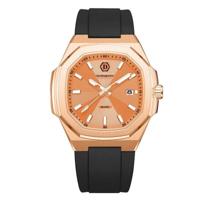 Ditemento Cercario Lazio Horloge Heren Rosé Goud - Maat One Size - Kleur: GoudZwart | Soccerfanshop - thumbnail