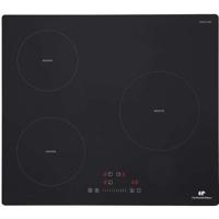 Inductieplaat 3 Foci Continental Edison - 3 Timers - 3 Boosters - Black - thumbnail