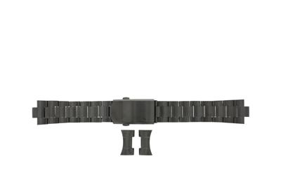 Horlogeband Hamilton H776720 / H695776104 / Khaki Navy Staal Grijs 21mm