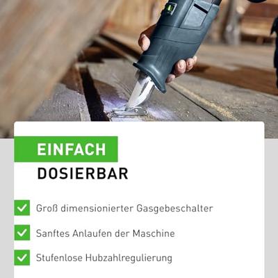 Festool RSC 18 5,0 EB-Plus Accu Reciprozaag 18V 5.0Ah in Systainer - 576948
