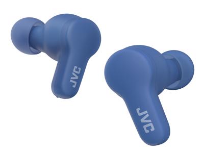JVC HA-A7T2 In Ear oordopjes Bluetooth, Draadloos Blauw Oplaadbox, Bestand tegen zweet HiFi