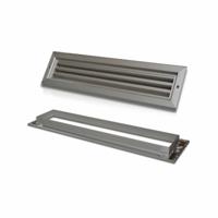 Deurrooster Weckx Aluminium 43.8 cm - thumbnail