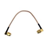 Mueller Electric BU-4150032006 Coaxkabel SMA-stekker SMA-stekker 0.15 m Transparant 1 stuk(s) - thumbnail