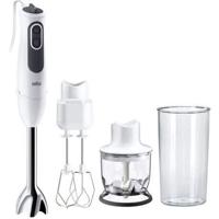 Braun MQ3125B MultiQuick 3 Vario Staafmixer Wit - thumbnail