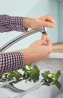 GROHE bau eco Keukenkraan - laag - draaibare uitloop - chroom 31680000 - thumbnail