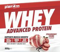 PER4M Whey Protein Strawberry Creme (900 g) - thumbnail