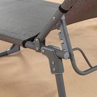 Solstol Aktive Grijs 193 x 53 x 30 cm Opvouwbaar Parasol - thumbnail