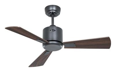 CasaFan ECO NEO III 92 BG-NB/KI WiFi Flügel Nussbaum/Kirsche Plafondventilator 12 W (Ø x h) 92 cm x 360 mm Basaltgrijs Met afstandsbediening, Timer, Met CasaFan ECO NEO III 92 BG-NB/KI WiFi Flügel Nussbaum/Kirsche Plafondventilator 12 W (Ø x h) 92 cm x 360 mm Basaltgrijs Met afstandsbediening, Timer, Met