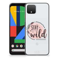 Google Pixel 4 Telefoonhoesje met Naam Boho Stay Wild - thumbnail